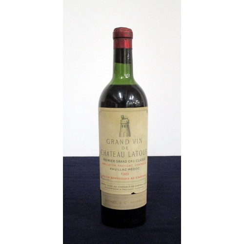 15 - 1 bt Ch. Latour 1949 Pauillac, 1er Cru Classé