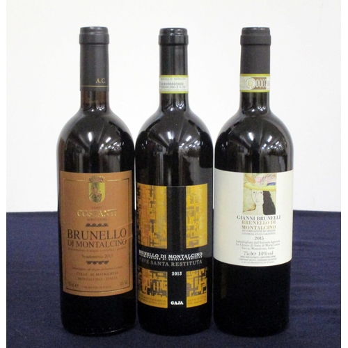 220 - 1 bt Conti Costanti Brunello di Montalcino 2013 1 bt Pieve Santa Restituta Brunello di Montalcino 20... 