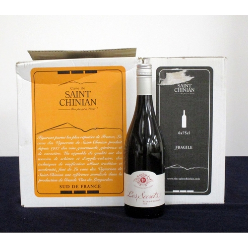 295 - V 12 bts  Les Secrets de St Chinian Vigneron de St-Chinian Rouge Vendanges Manuelles 2018 oc (2 x 6)... 