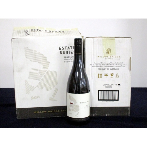 325 - V 12 bts Willow Bridge Estate Gravel Pit Shiraz 2012 oc (2 x 6) Geographe