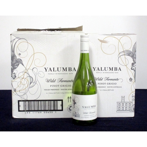 332 - V 12 bts Pinot Grigio Wild Ferments 2019 oc (2 x 6) Yalumba Limestone Coast