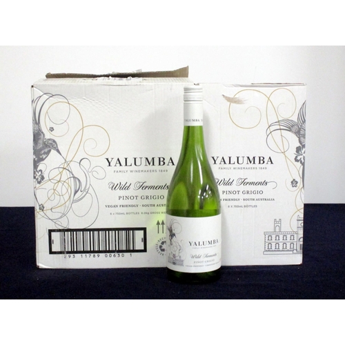 334 - V 12 bts Pinot Grigio Wild Ferments 2019 oc (2 x 6) Yalumba Limestone Coast