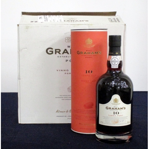 340 - V 6 bts Grahams 10 Year Old Tawny Port ind oc