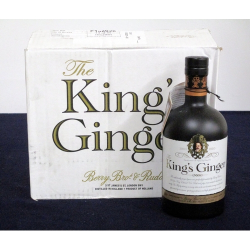 344 - V 6 50-cl bts The Kings Ginger Liqueur  Berry Bros