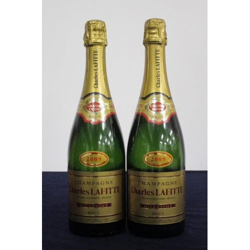 347 - 2 bts Charles Lafitte Millésime Grand Cuvée Brut Champagne 2009