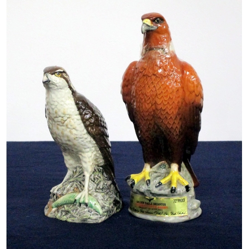 437 - 1 375 ml bt Beswick Osprey Decanter Beneagles Blended Scotch Whisky 40% 1 26 2/3 fl oz bt Beswick Go... 