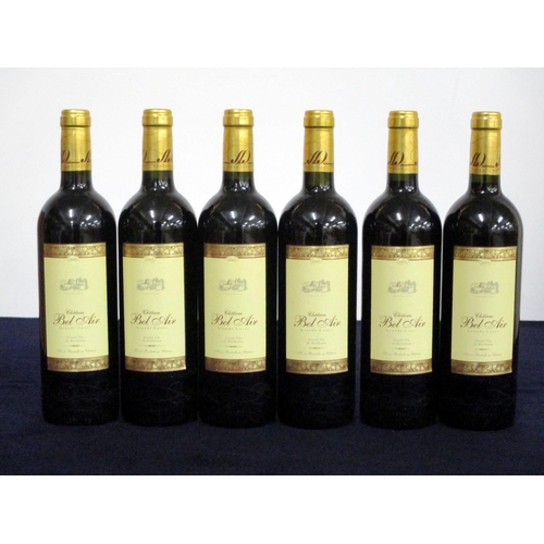 443 - 6 bts  Ch. Bel-Air 2003  Grand Cuvée owc Haut-Médoc Grand Cru Classé i.n