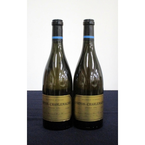 907 - 2 bts Corton-Charlemagne Grand Cru Diamond Jubilee 1999 Remoissenet Père et Fils hf/i.n, i.n