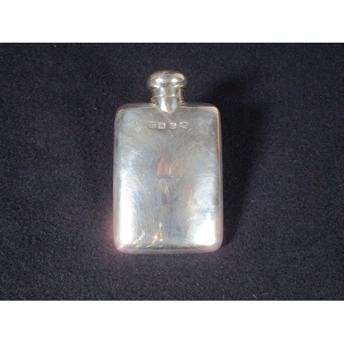 516 - A Silver Hip Flask, Birmingham 1899 - Arthur and John Zimmerman