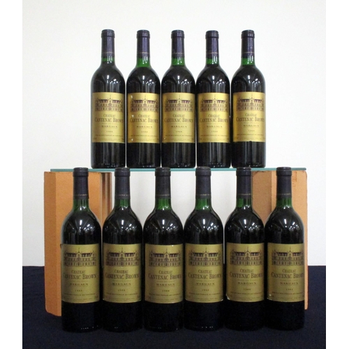 118 - 11 bts Ch. Cantenac-Brown 1988 Cantenac (Margaux) 3me Cru Classé 2 i.n, 3 vts, 3 ts, 3 us