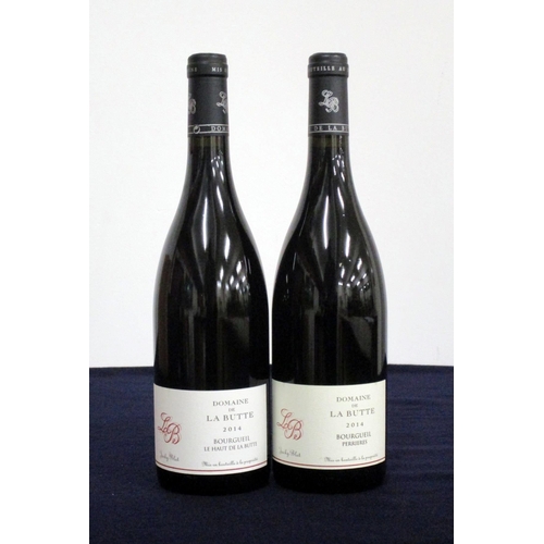 143 - 1 bt Dom de La Butte Bourgueil Le Haut de la Butte 2014 Jacky Blot 1 bt Dom de La Butte Bourgueil Pe... 