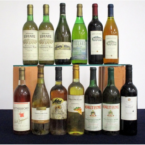 179 - 2 bts Johnson Estate Chautauqua Blanc 1982 New York State ts, ms, bs 1 bt Robert Mondavi Chardonnay ... 