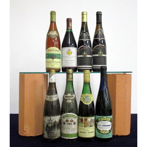 186 - 1 bt Unknown Riesling Kabinett 1983 bs, cdl 1 bt Rheinbund Piesporter Michelsberg Riesling 1985 bs c... 