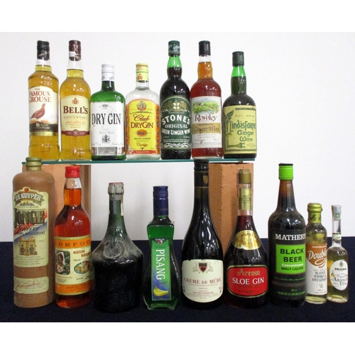 298 - 1 70-cl bt The Famous Grouse 40% 1 70-cl bt Bells 8 YO Finest Old Scotch Whisky 40% 1 70-cl bt Caste... 