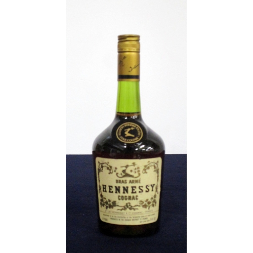 519 - 1 24 fl oz bt Hennessy Bras Armé Cognac 70° proof