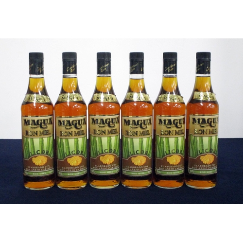 586 - v 6 70-cl bts Magua Ron Miel Licor 23%