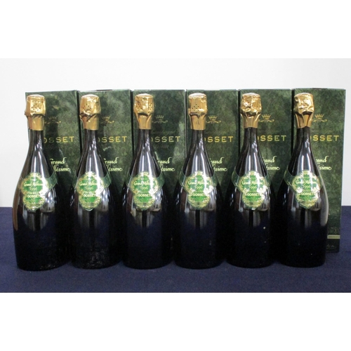 619 - 6 bts Gosset Grand Millésime 1996 oc ind oc