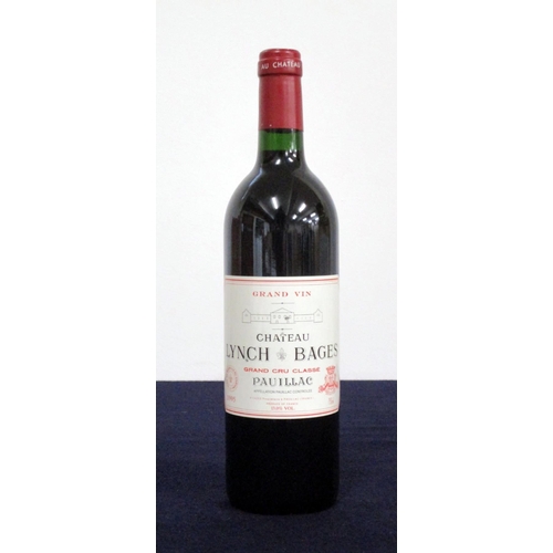 632 - 1 bt  Ch. Lynch-Bages 1995 Pauillac, 5me Cru Classé, i.n, vsl ntl