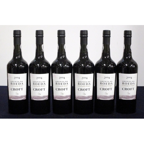 655 - v 6 bts Croft Quinta da Roeda 2004 Vintage Port oc