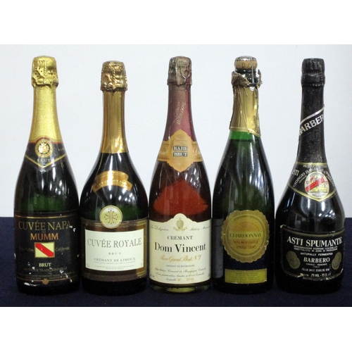 664 - 1 bt Cuvée Napa by Mumm NV Napa Valley btl 1 bt Cuvée Royale Crémant de Limoux Brut NV 1 bt Crémant ... 