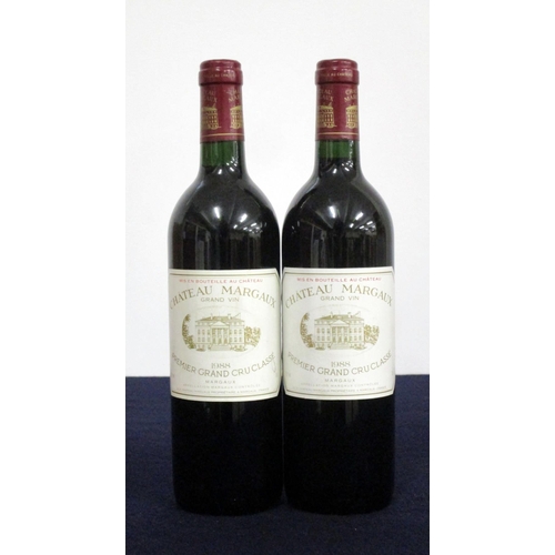 68 - 2 bts Ch. Margaux 1988 Margaux, 1er Cru Classé, i.n, vts