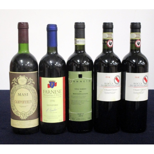 681 - 1 bt Masi Campofiorin 'Ripasso' Vino da Tavola del Veronese 1991 us, vsl bs 1 bt Farnese Montepulcia... 