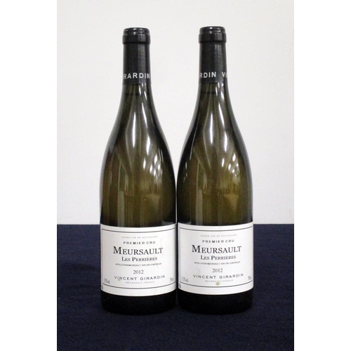 708 - 2 bts Meursault 1er Cru Les Perrières 2012 Vincent Giradin vsl stl