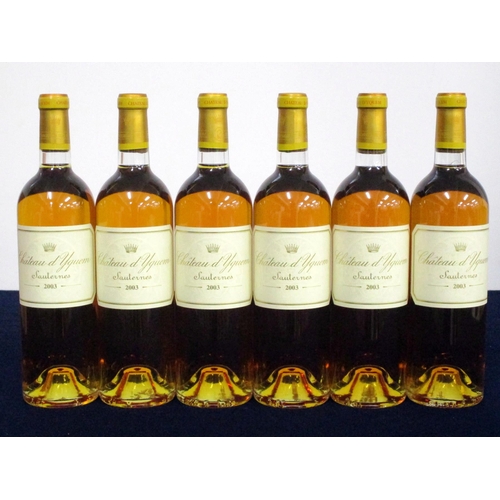 72 - 6 bts Ch. d'Yquem 2003 owc (12 bt) Sauternes 1er Grand Cru Classé i.n, OT