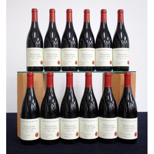 820 - 12 bts Volnay Clos des Chênes 1er Cru 2010 oc (2 x 6) Maison Roche de Bellene