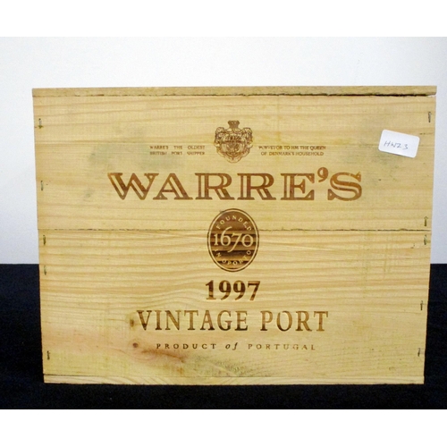 847 - 12 bts Warres 1997 Vintage Port owc