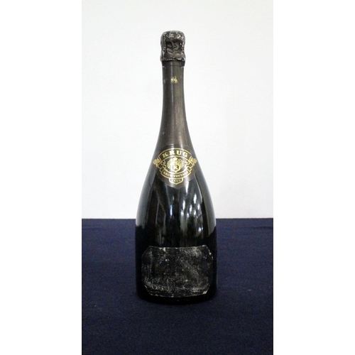 895 - 1 bt Krug Vintage Brut Champagne 1990 faded/cdl