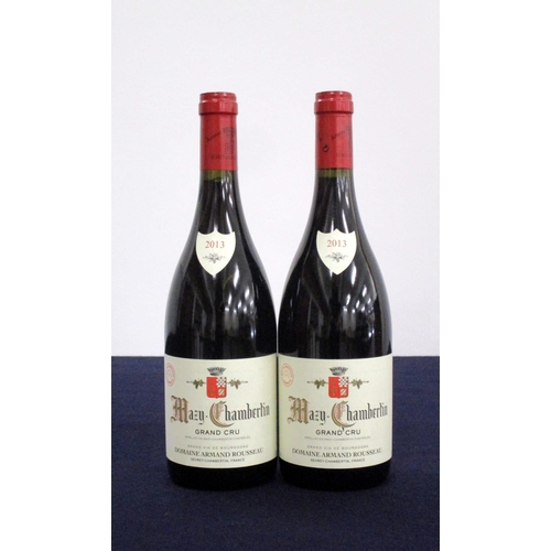 910 - 2 bts Mazy-Chambertin Grand Cru 2013 Dom Armand Rousseau 1 vsl ntl