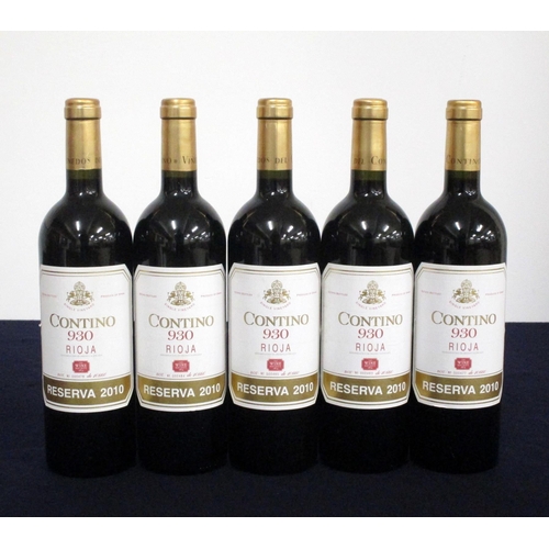 92 - 5 bts Contino 930 Rioja Reserva 2010 The Wine Society i.n