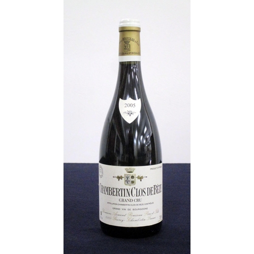 925 - 1 bt Chambertin Clos de Bèze, Grand Cru 2005 Dom Armand Rousseau, Père et Fils  hf/in, vsl ntl