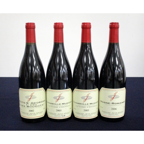 937 - 1 bt Nuits-St-George 1er Cru 'Les Boudots' 2002 Dom Jean Grivot i.n, vsl ntl 2 bts Chambolle-Musigny... 