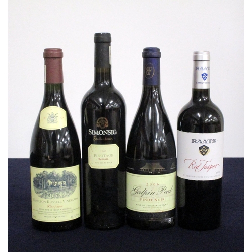 101 - 1 bt Hamilton Russell Vineyards Pinot Noir 2002 Walker Bay vsl bs, vsl cdl, vts 1 bt Simonsig Redhil... 