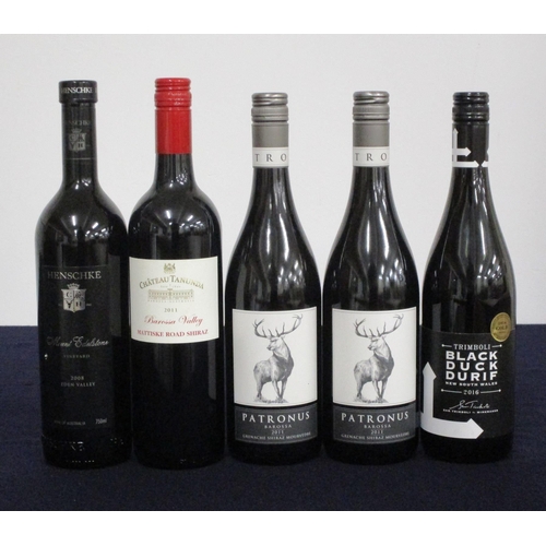 103 - 1 bt Henschke Mount Edelstone Shiraz 2008 Eden Valley i.n, sl ntl 1 bt Ch. Tanunda Mattiske Road Shi... 