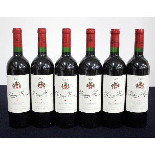 107 - 6 bts Ch. Musar 2005 Gaston Hochar i.n vsl ntl, vsl stl