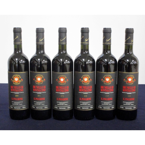 190 - 1 bt IL Poggione Brunello di Montalcino 2010 1 bt IL Poggione Brunello di Montalcino 2011 1 bt IL Po... 