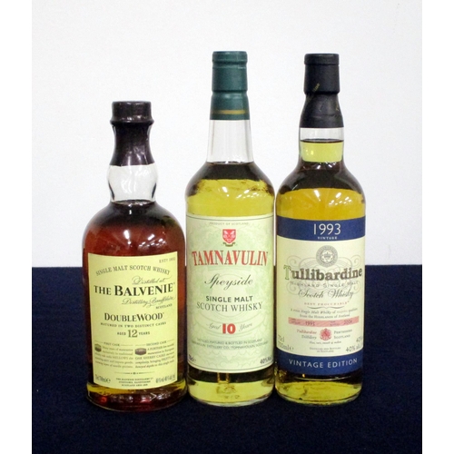 203 - 1 70-cl bt The Balvenie 12 YO Double Wood Single Malt Scotch Whisky 40% 1 70-cl bt Tamnavulin 10 YO ... 