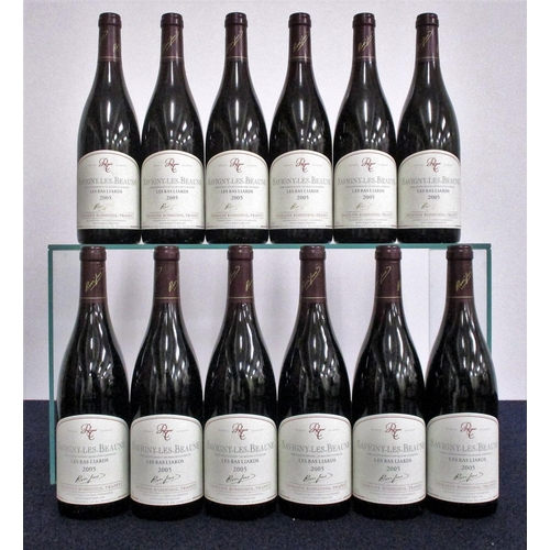 554 - 12 bts Savigny-Les-Beaune, Les Bas Liards 2005 oc Dom Rossignol-Trapet i.n