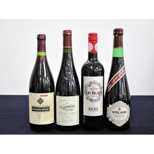 605 - 1 bt Cono Sur Selection Reserve Pinot Noir 1996 Rapel Valley i.n, sl bs 1 bt Dom de la Cune Saumur-C... 