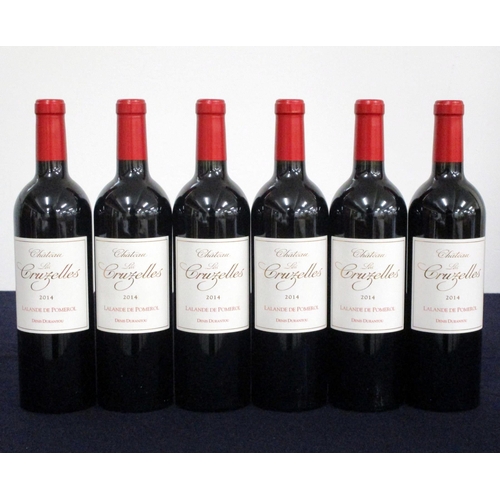 683 - 6 bts Ch. Les Cruzelles 2014 oc Lalande de Pomerol