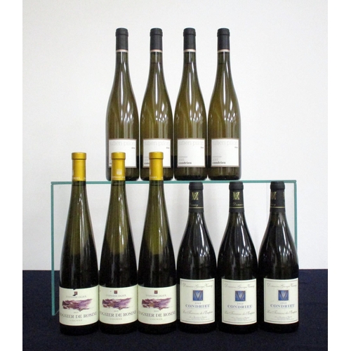 71 - 4 bts Condrieu Lône 2015 Julien Pilon 3 bts Viognier de Rosine 2015 Stephane Ogier sl ntl 3 bts Cond... 