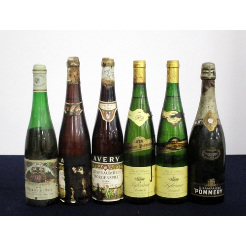 117 - 1 bt Arthur Hallgarten Dhroner Hofberg Riesling Spätlese 1959 M.S.R., sl ullaged - ls, sl ntl, bs 2 ... 