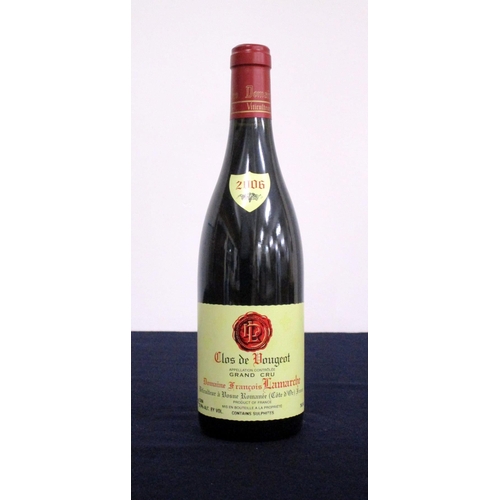 100 - 1 bt Clos de Vougeot Grand Cru 2006 Dom François Lamarche i.n