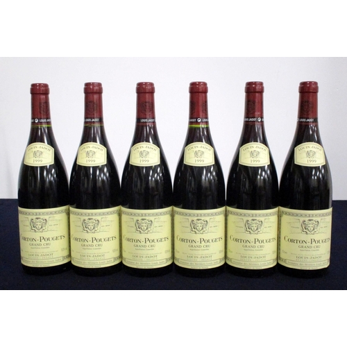 109 - 6 bts Corton-Pougets Grand Cru 1999 owc Dom Héritiers Louis Jadot i.n