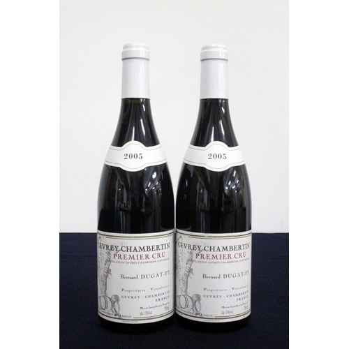 118 - 2 bts Gevrey-Chambertin 1er Cru 2005 Bernard Dugat-Py hf/i.n