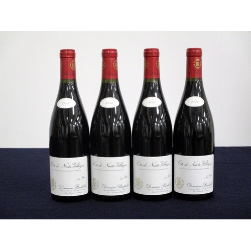 134 - 4 bts Côte de Nuits-Villages Non Filtré 2011 Dom Bachelet vsl ntl