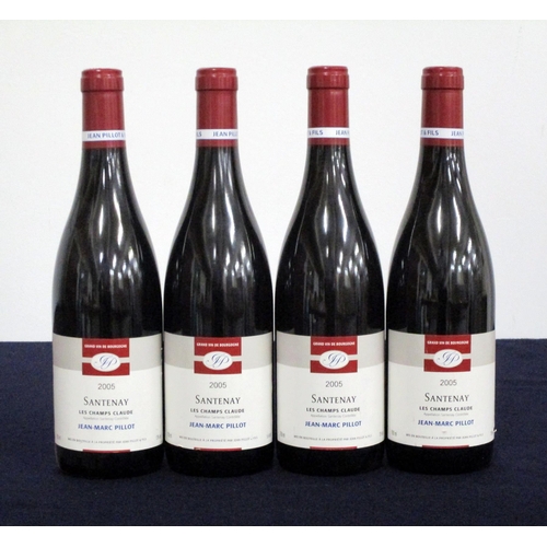 140 - 4 bts Santenay Les Champs Claude 2005 Jean-Marc Pillot hf, vsl ntl